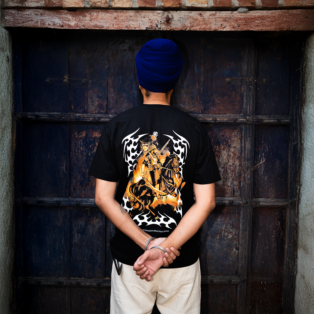 Bhai Uday Singh - Oversized Tee - KARTAAR