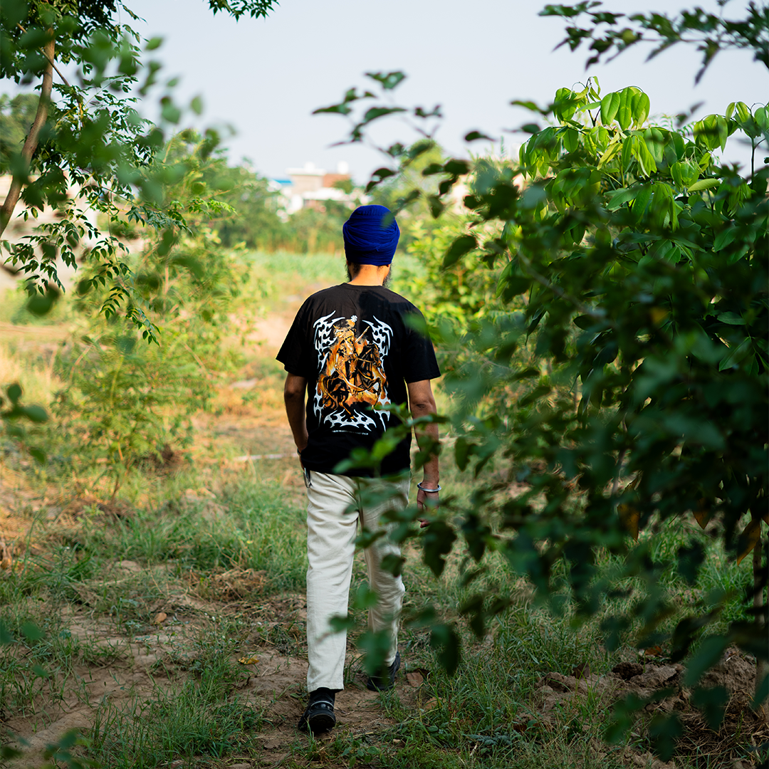 Bhai Uday Singh - Oversized Tee - KARTAAR